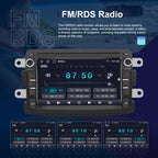 7 inch Horizontal Screen Android Navigation Car Bluetooth MP5 Player, For Renault / Captur / Symbol