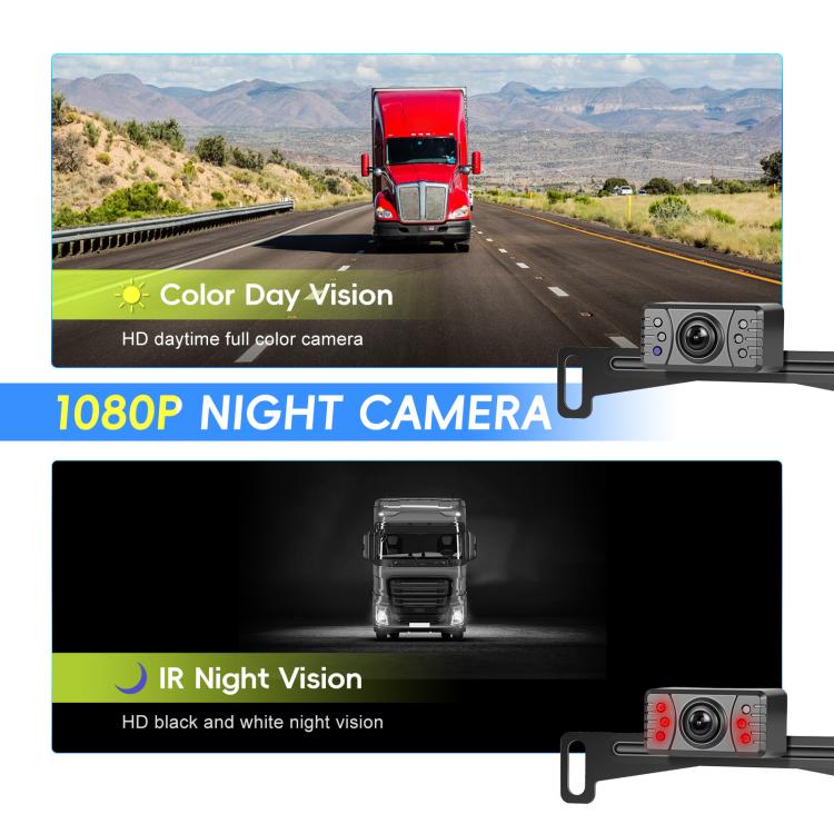 4.3 Inch Reversing Display Digital Wired HD 1 To 1 Set