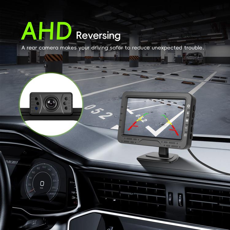 4.3 Inch Reversing Display Digital Wired HD 1 To 1 Set