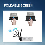 7 inch Universal Manual Retractable Screen Car MP5 Player Car Center Control All-in-One Wired Carplay