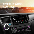 7 inch Universal Manual Retractable Screen Car MP5 Player Car Center Control All-in-One Wired Carplay