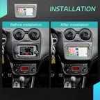 For Alfa Romeo MITO 2008-2016 7 inch Horizontal Screen Android 15 Carplay Car Center Control Integrated Machine