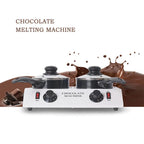 Dessert Making Double Cylinder Chocolate Hot Melt Machine