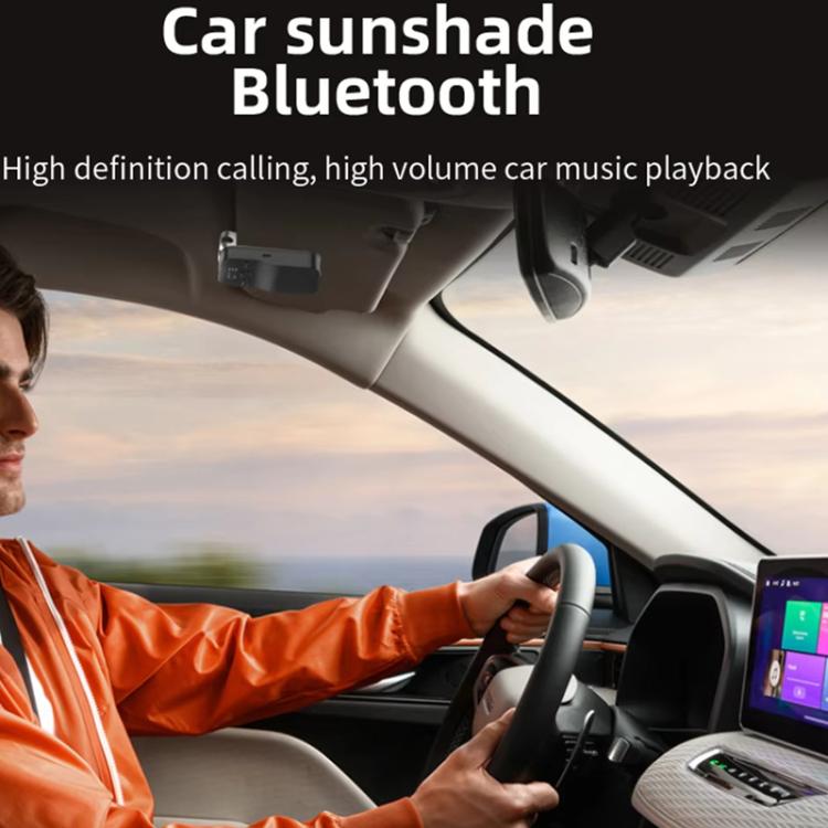 Car Visor Bluetooth Hands Free 1 To 2 Large Volume Car Phone Speaker