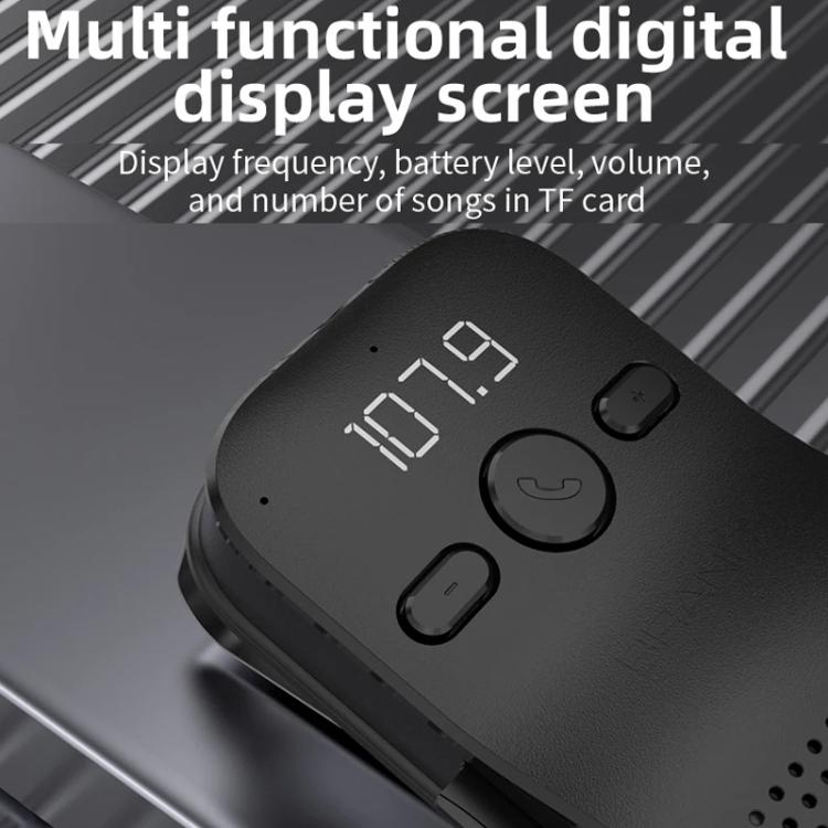 Car Visor Bluetooth Hands Free 1 To 2 Large Volume Car Phone Speaker