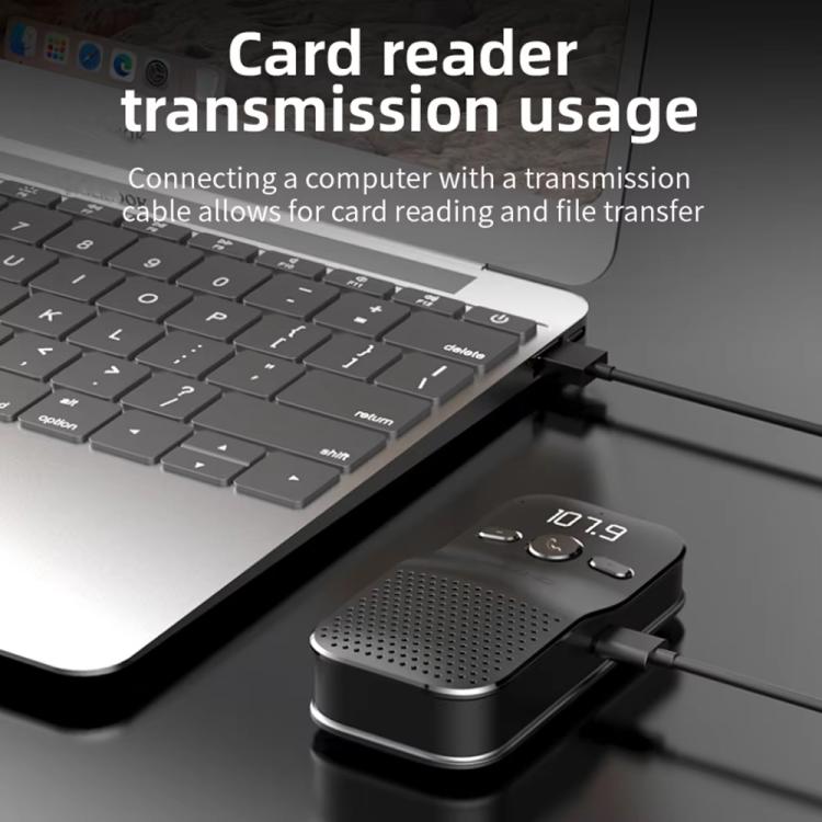 Car Visor Bluetooth Hands Free 1 To 2 Large Volume Car Phone Speaker