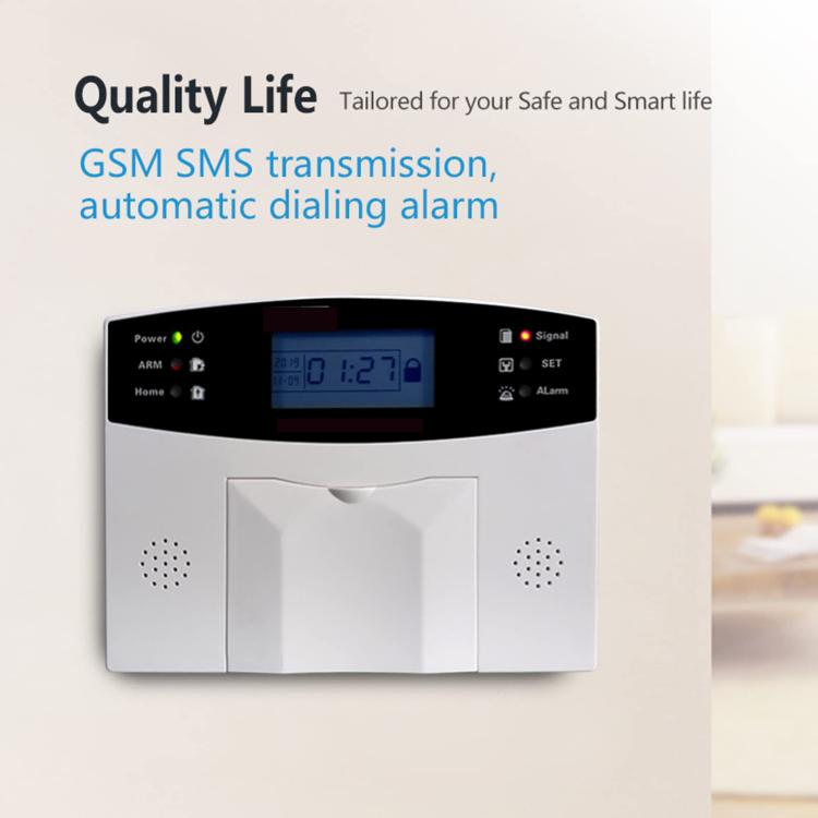 WiFi + 2G/GSM Smart Security Alarm System Kit Tuya-Compatible with 2.7-inch Display, PIR Motion Sensor & Door/Window Contact