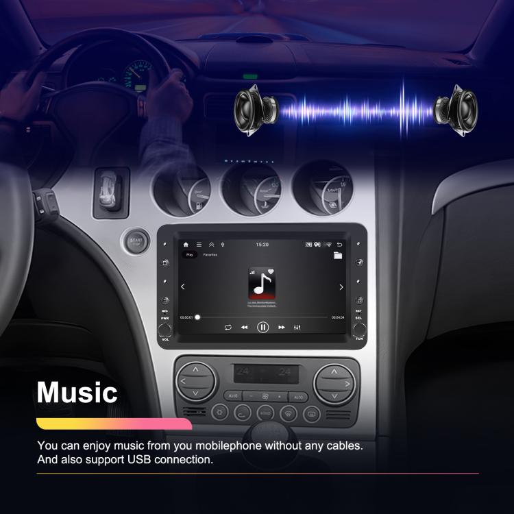 For Alfa Romeo 159 7 inch Horizontal Screen Carplay Car Navigation Center Control Integrated Machine