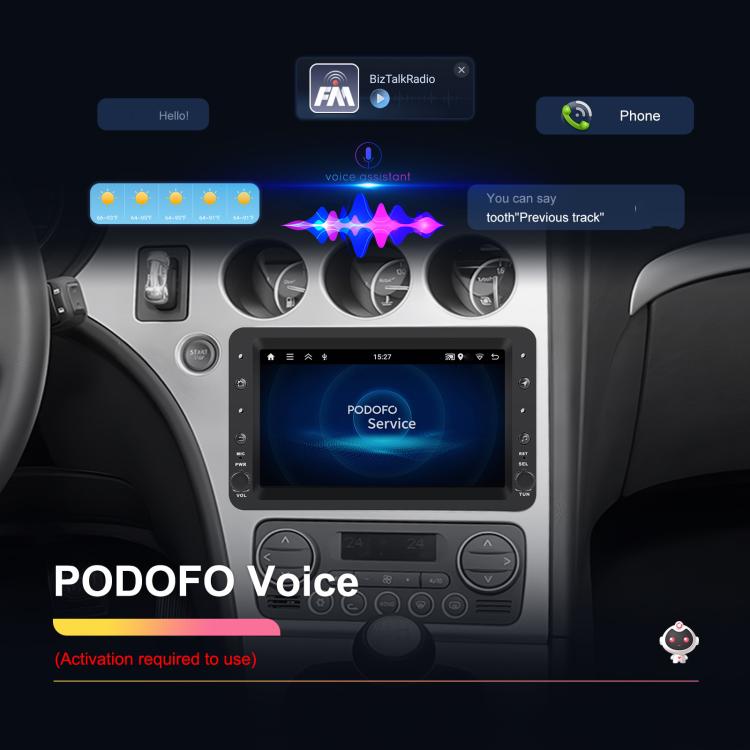 For Alfa Romeo 159 7 inch Horizontal Screen Carplay Car Navigation Center Control Integrated Machine