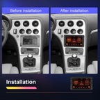 For Alfa Romeo 159 7 inch Horizontal Screen Carplay Car Navigation Center Control Integrated Machine