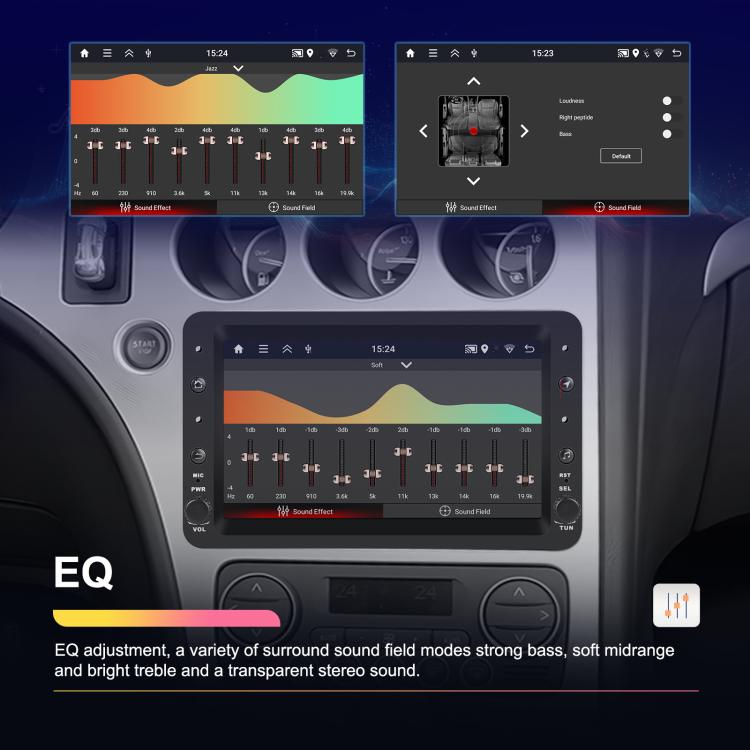 For Alfa Romeo 159 7 inch Horizontal Screen Carplay Car Navigation Center Control Integrated Machine