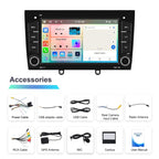 For Peugeot 408 7 inch Horizontal Screen Carplay Car Player Car Navigation Center Control