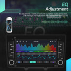 For Peugeot 408 7 inch Horizontal Screen Carplay Car Player Car Navigation Center Control