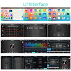 For Peugeot 408 7 inch Horizontal Screen Carplay Car Player Car Navigation Center Control