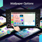 For Peugeot 408 7 inch Horizontal Screen Carplay Car Player Car Navigation Center Control