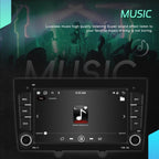 For Peugeot 408 7 inch Horizontal Screen Carplay Car Player Car Navigation Center Control