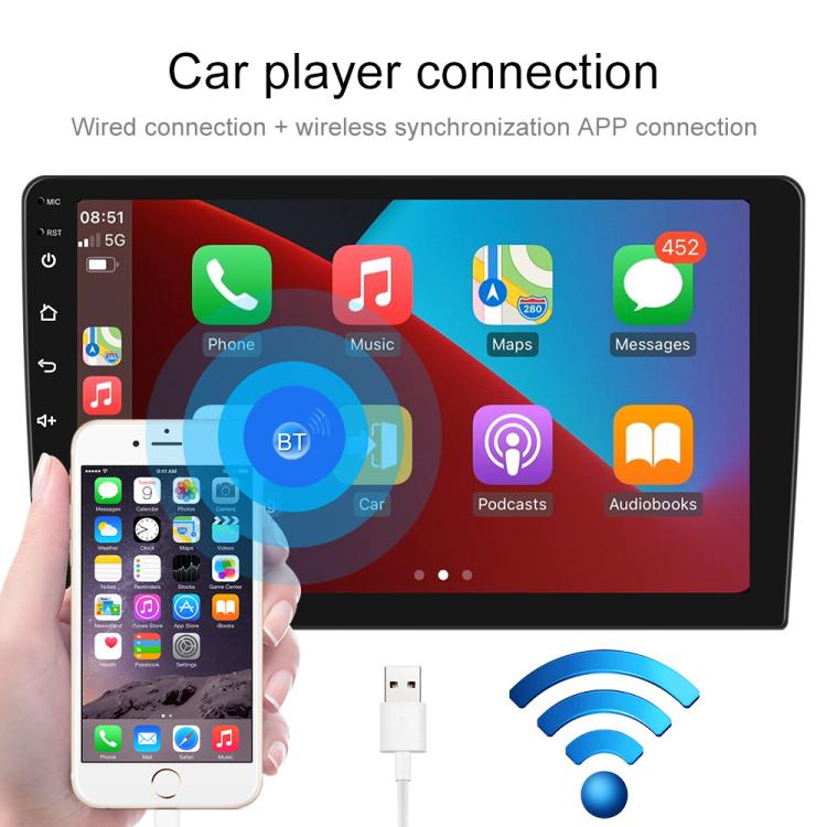 For BMW E46 1999-2005 9 inch WiFi Version Large Screen Carplay Car Navigator Reversing Camera Integrated Machine