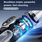SUITU ST-8007C Car Vacuum Cleaner Vacuuming Blowing Home Outdoor Handheld Small Brushless Vacuum Cleaner