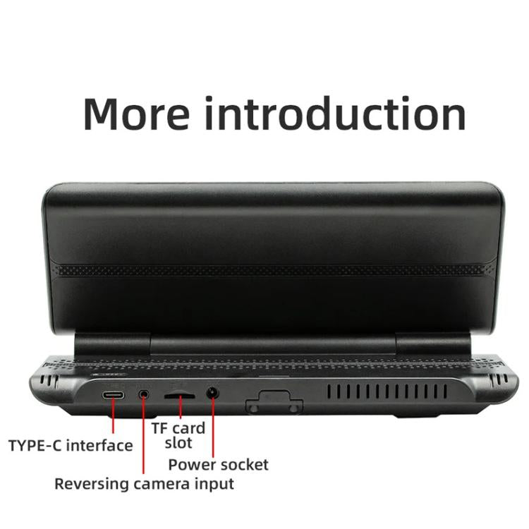 6.86 Inch Foldable Portable Bluetooth Car MP5 Player With MirrorLink/CarPlay/Android Auto Support