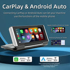 6.86 Inch Foldable Portable Bluetooth Car MP5 Player With MirrorLink/CarPlay/Android Auto Support