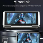 6.86 Inch Foldable Portable Bluetooth Car MP5 Player With MirrorLink/CarPlay/Android Auto Support
