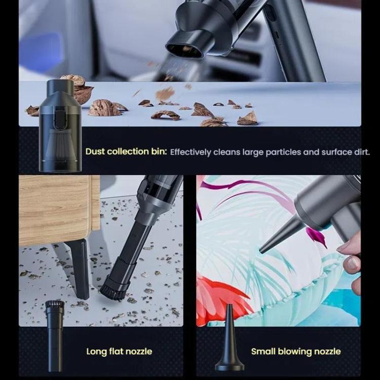 SUITU ST-6661 Plus Metal Shell Brushless Handheld Car Vacuum Cleaner