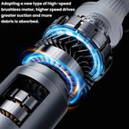 SUITU ST-6661 Plus Metal Shell Brushless Handheld Car Vacuum Cleaner