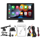 Car Universal Screen Stereo HD MP5 Player Reversing Monitor With Rear View Camera