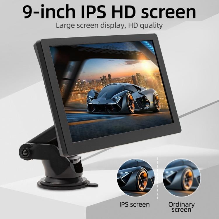 Car Universal Screen Stereo HD MP5 Player Reversing Monitor With Rear View Camera