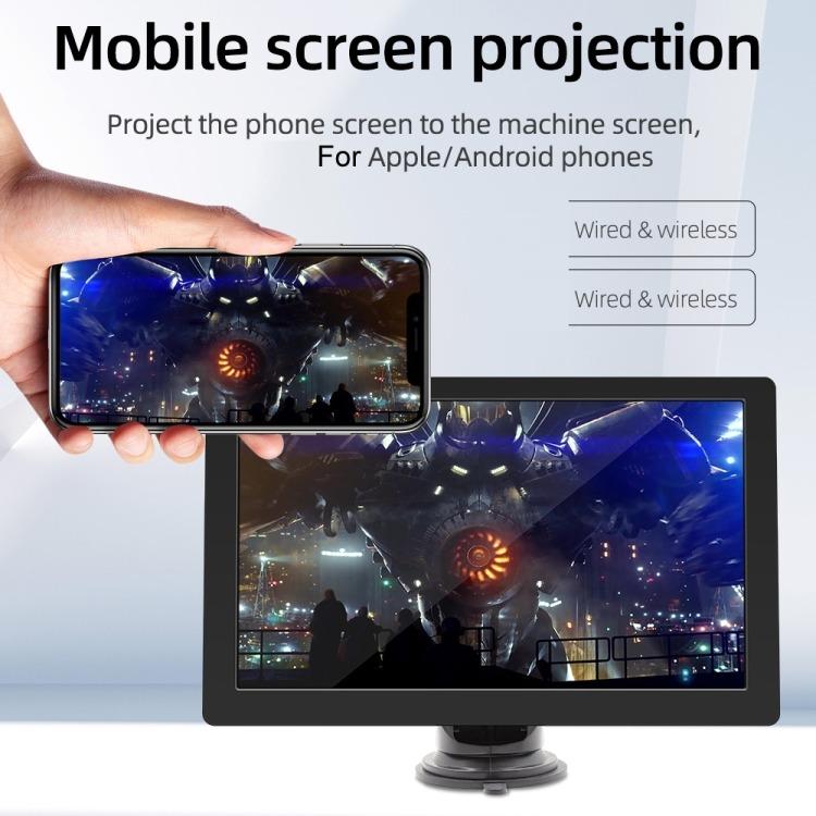 Car Universal Screen Stereo HD MP5 Player Reversing Monitor With Rear View Camera