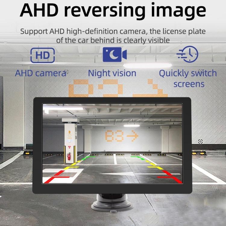 Car Universal Screen Stereo HD MP5 Player Reversing Monitor With Rear View Camera