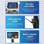 Car Universal Screen Stereo HD MP5 Player Reversing Monitor With Rear View Camera