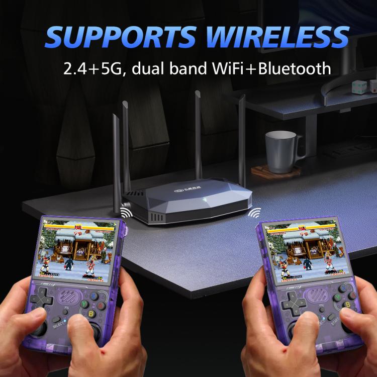 R36XX Dual-Band WiFi Handheld Game Console 3.5-Inch IPS HD Mipi Screen Open-Source Linux OS