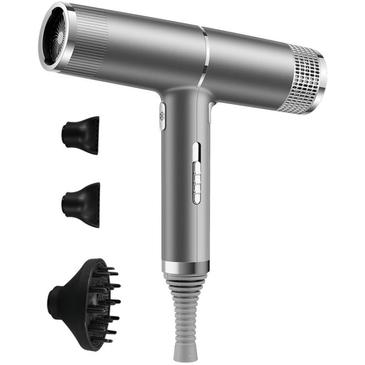 T-Shaped Hair Dryer with Smart Inverter Technology High-Power Blow Dryer for Home & Salon Use