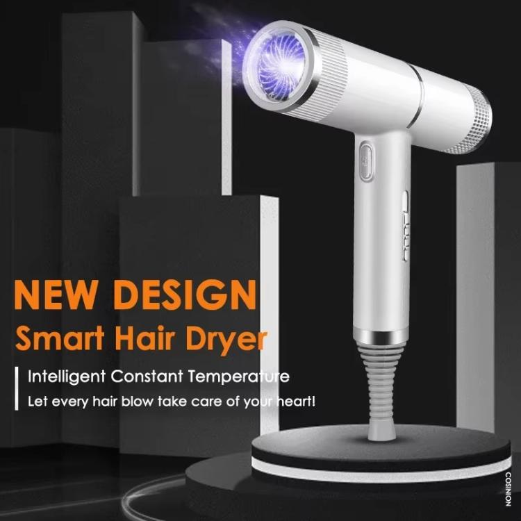 T-Shaped Hair Dryer with Smart Inverter Technology High-Power Blow Dryer for Home & Salon Use