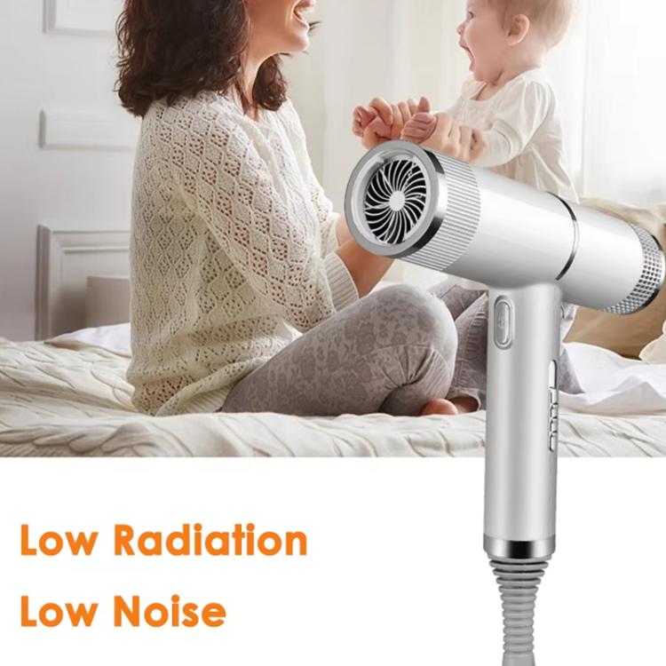 T-Shaped Hair Dryer with Smart Inverter Technology High-Power Blow Dryer for Home & Salon Use