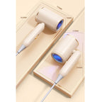 800-1200W High-Speed Hair Dryer with Blue Light Care Foldable & Portable for Travel