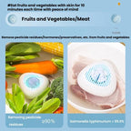 Portable Sterilization Pesticide Residue Removal Fruit Vegetable Cleaning Machine