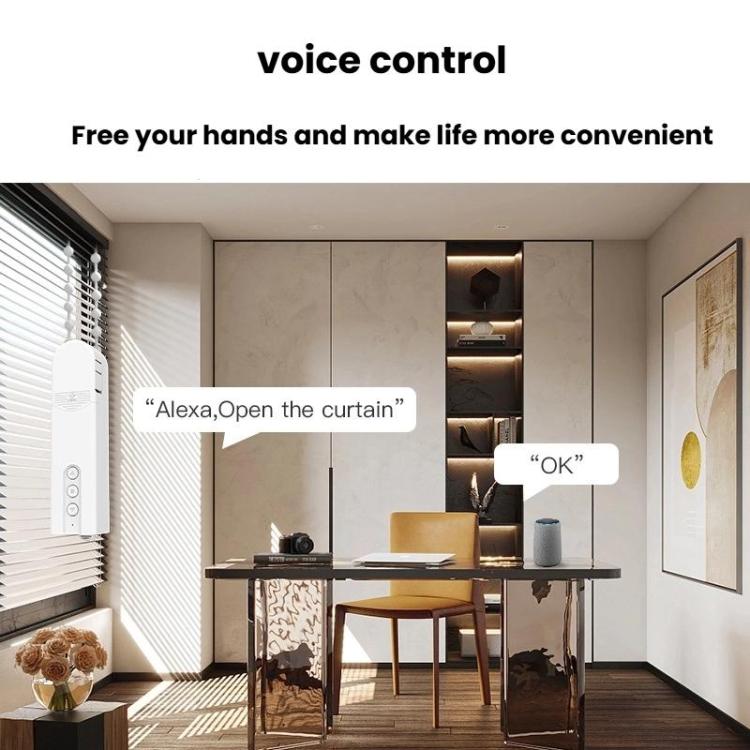Remote Control Smart Motor Automatic Curtain Pull Cord