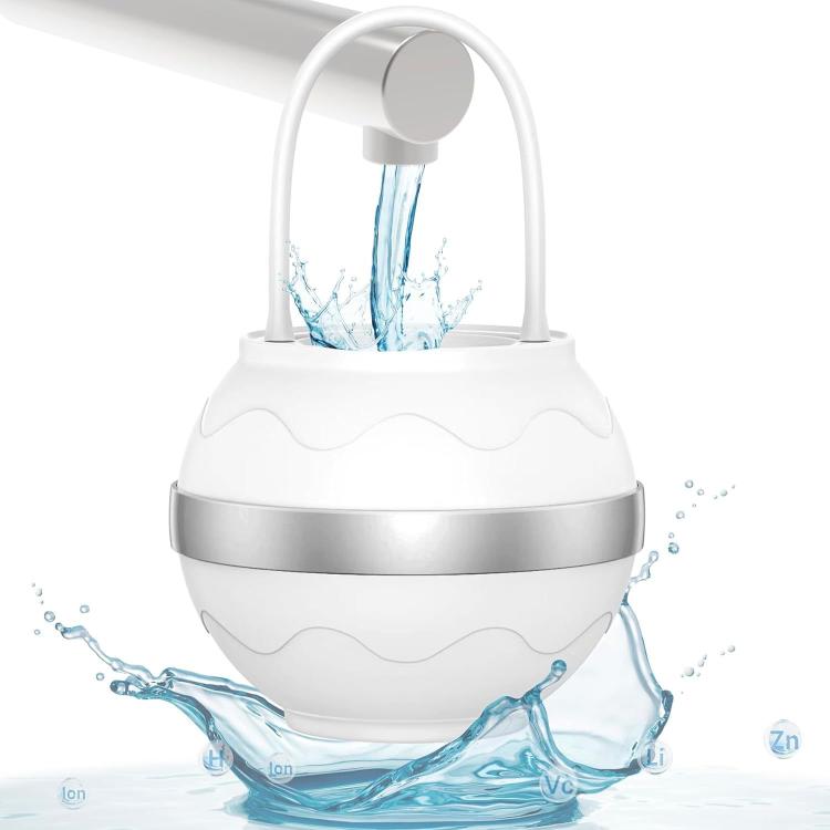 Universal Bathtub Faucet Water Filter No Drill Hang-On Bath Shower Purifier,