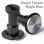 Adjustable Impact Coffee Tamper with Threaded Base Spring-Loaded Espresso Tamper Tool