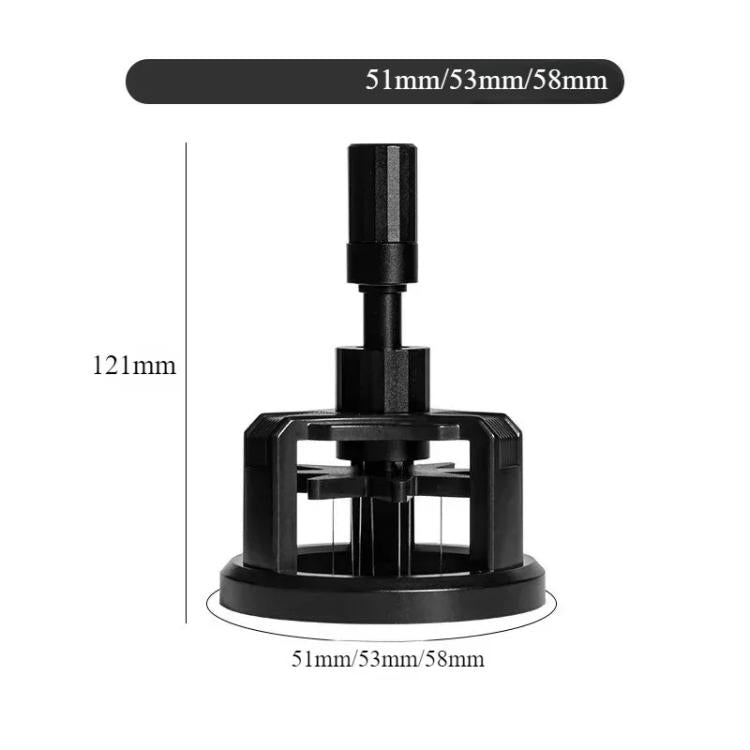 Rotating Magnetic WDT Tool for Espresso Adjustable Height Coffee Needle Distributor Coffee Grounds Fluffing Tool