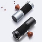 Seven Stars Manual Coffee Grinder CNC Stainless Steel Burr Foldable Hand Crank Mill for Coffee Beans