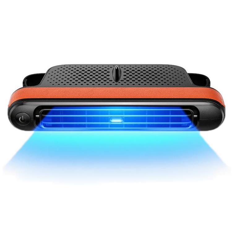 Car Rear Seat USB Plug-in Dual Turbine Silent Bladeless Electric Fan