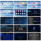 Universal Android 15 Central Control Large Screen Car Wireless Carplay Navigation Integrated Machine