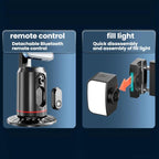 Smart AI Face Recognition Panoramic Tracking Anti-Shake Mobile Phone Gimbal