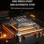 Portable Electric Coffee Grinder with 40 Adjustable Settings Rechargeable USB-C Ceramic Burr Mill