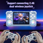 XF35H 3.5-Inch Retro Handheld Game Console With Linux System And RGB Light Pocket Video Game Player