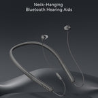 Neckband Bluetooth Hearing Amplifier For Seniors Semi-In-Ear Design With Digital Sound Chip, Long-Lasting Battery