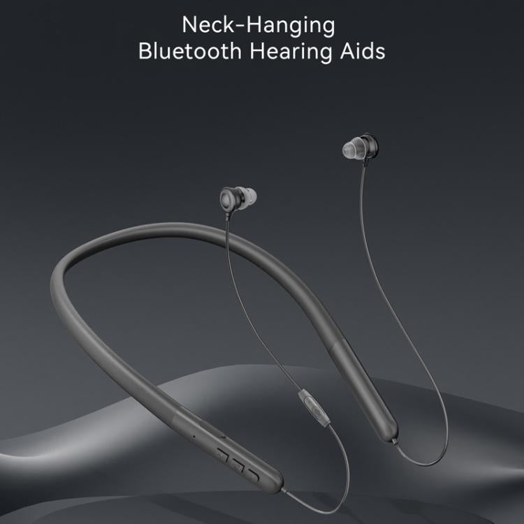 Neckband Bluetooth Hearing Amplifier For Seniors Semi-In-Ear Design With Digital Sound Chip, Long-Lasting Battery